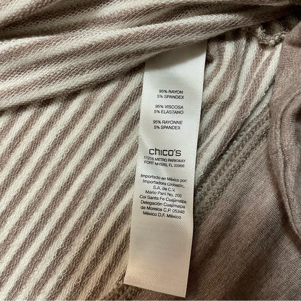 NWT New Chico's Zenergy Asymmetrical Tunic Size 3 US XL - Picture 8 of 10